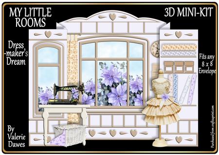 My Little Rooms Mini-kit - Dressmaker's Dream