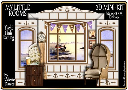 My Little Rooms Mini-kit - Yacht Club Evening