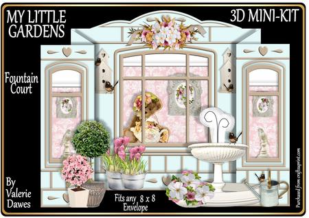 My Little Gardens Mini-kit - Fountain Court