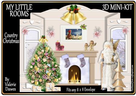 My Little Rooms Mini-kit - Country Christmas