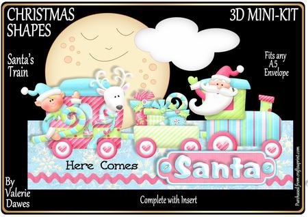Christmas Shapes Mini-kit - Santa's Train