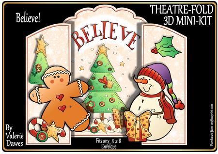 Theatre Fold 3D Mini-kit - Believe!