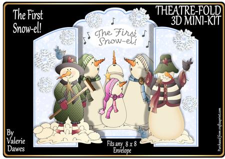 Theatre Fold 3D Mini-kit - the First Snow-el - 