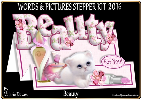WORDS & PICTURES STEPPER KIT - Beauty