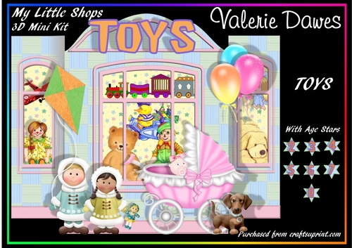 MY LITTLE SHOPS - TOYS With Ages 2 to 8