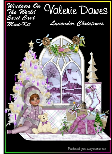 WINDOWS ON THE WORLD - Lavender Christmas