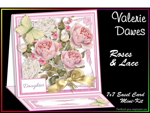 Roses & Lace - Floral Delight Easel Cards