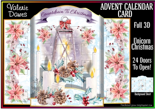 ADVENT CALENDAR CARD - Christmas Light
