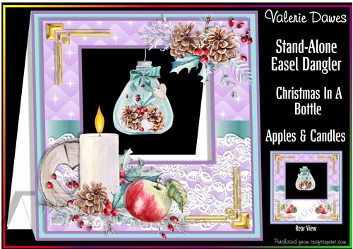 CHRISTMAS IN A BOTTLE - Apples & Candles