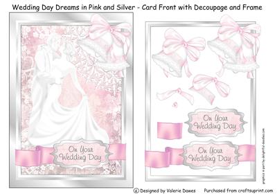 Wedding Day Dreams in Pink and Silver