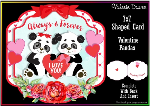 SPRING BEGINNINGS - Valentine Pandas