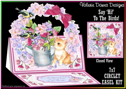 CIRCLET EASEL KIT - Say Hi! To The Birds!