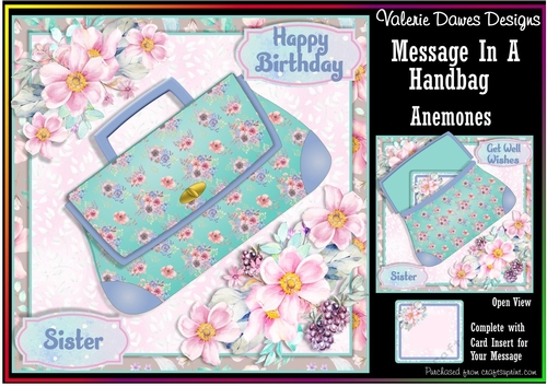MESSAGE IN A HANDBAG - Anemones