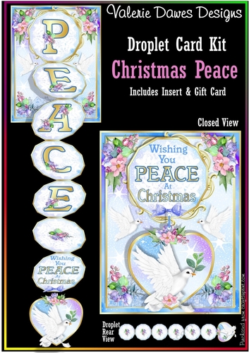 DROPLET CARD - Christmas Peace