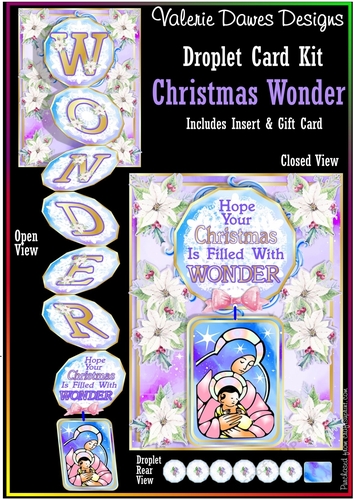 DROPLET CARD - Christmas Wonder