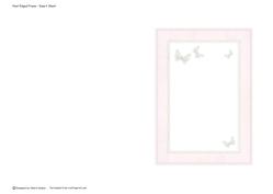Pearl Edged Frame Series - Pink Insert