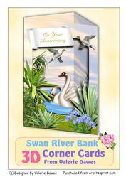 3D Corner Card Kit - Swan River Bank