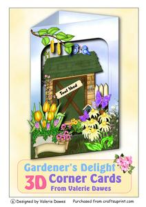 3D Corner Card Kit - Gardener's Delight