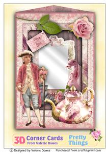 3D Corner Card Kit - Pretty Things