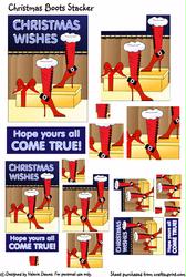 Christmas Boots Stacker