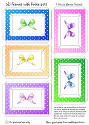 3D Frames with Polka-dots