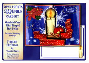 Open Front Shape-fold Kit - Fragrant Christmas