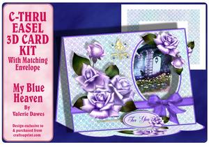 C-thru Easel 3D Card Kit - My Blue Heaven