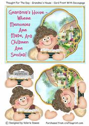 Thought for the Day - Grandma's House - Card Front