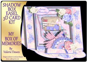 Shadow Box Easel Card Kits - My Box of Memories
