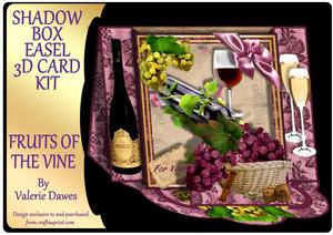 Shadow Box Easel Card Kits - Fruits of the Vine