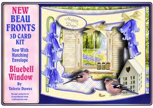 New Beau Fronts Card Kit - Bluebell Window