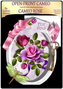 Open Front Cameo Kit - Cameo Rose