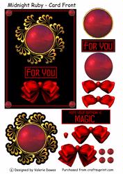 Midnight Ruby Card Front