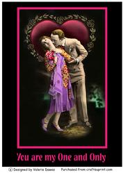 You Are My One and Only Card Front