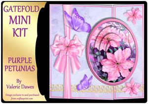 Gatefold Mini Kit - Sweet Clematis