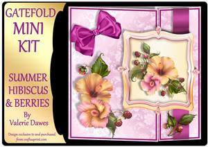 Gatefold Mini Kit - Summer Hibiscus & Berries