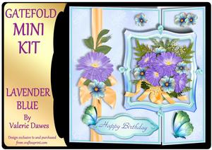 Gatefold Mini Kit - Lavender Blue