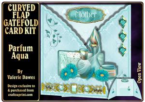 Curved Flap Gatefold Kit - Parfum Aqua