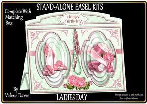 Stand-alone Easel Card Kit - Ladies Day