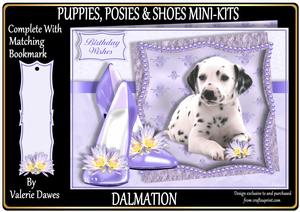 Puppies, Posies & Shoes Mini-kit - Dalmation