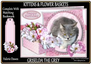 Kittens & Flower Baskets Aperture Minikit -griselda the Grey