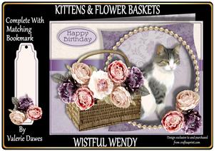 Kittens & Flower Baskets Aperture Mini Kit - Wistful Wendy