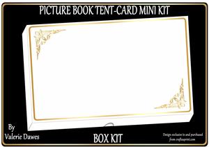 Picture Book Tent-card Mini-kit - Box Kit