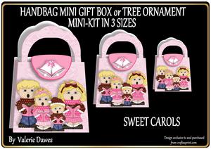 Christmas Handbags Gift-box Decoration - Sweet Carols