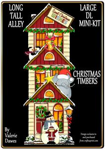 Long Tall Alley Large Dl Mini-kit - Christmas Timbers