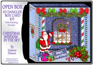 Open Box 3D Card Kit - Window in the Sky