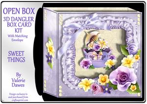 Open Box 3D Card Kit - Sweet Things