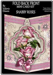 Fold Back Front Mini-kit - Shabby Roses
