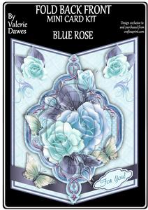 Fold Back Front Mini-kit - Blue Rose