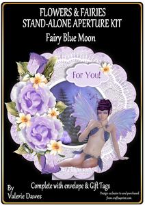 Stand-alone Flowers & Fairies Kit - Fairy Blue Moon